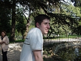 John in Villa Borghese in Rome